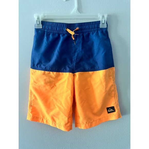 Quiksilver Boys Size 7 X Board Shorts Bathing Suit Swim Trunks - Picture 1 of 7